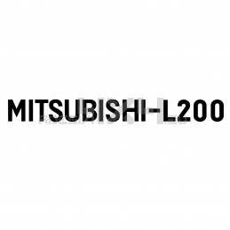Adesivo mitsubishi l200 scritta