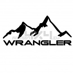 Adesivo montagne wrangler