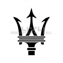 Adesivo maserati logo