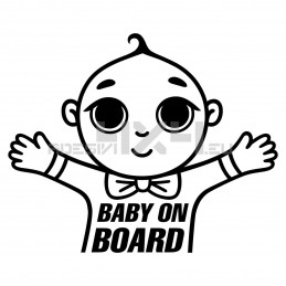 Adesivo baby on board 03