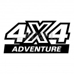 Adesivo 4x4 adventure...