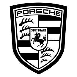 Adesivo Porsche logo