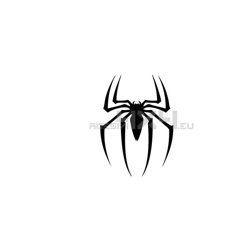 adesivo logo spiderman