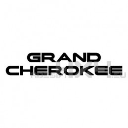 Adesivo jeep scritta grand cherokee